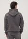 Grey cotton-blend hoodie with Chicago Bulls print_3