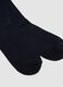 Five-pack of blue ankle socks in stretch organic cotton_2