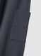 Grey organic cotton jogger trousers with cargo pockets for boys_2
