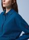 ALTAVIA SAILING blue long-sleeve polo shirt in pure cotton_0