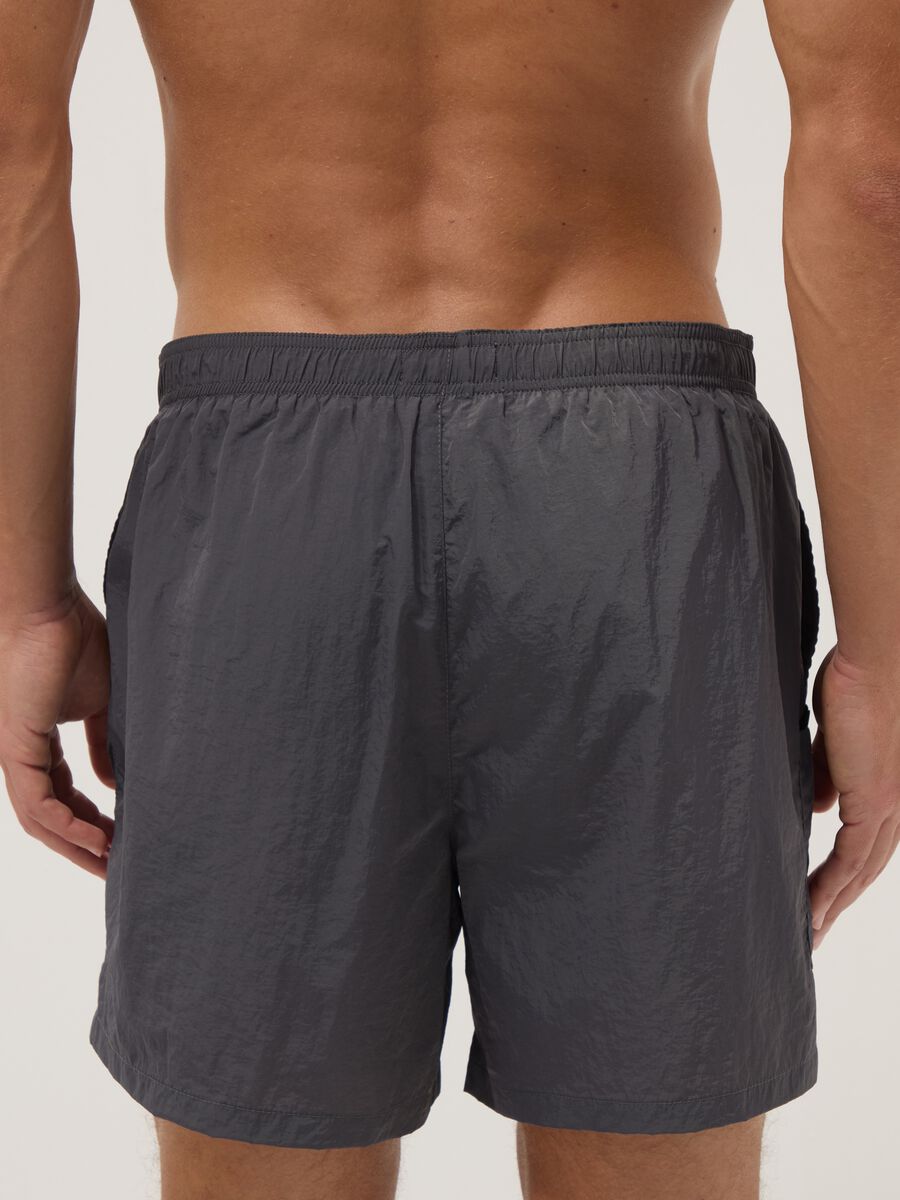 Boxer mare grigio con vita elasticizzata_2