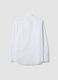 White slim-fit Oxford shirt in pure cotton_1