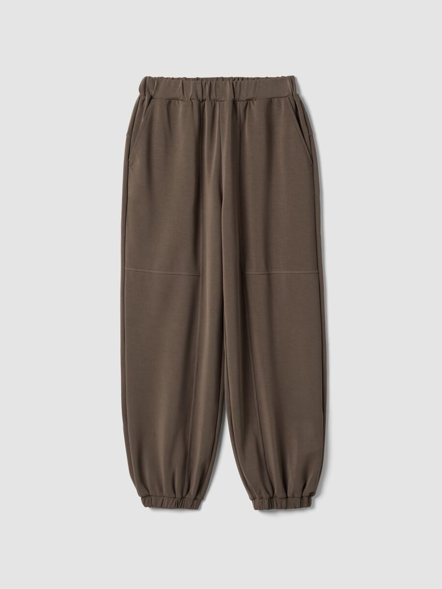 Green soft-touch joggers ALTAVIA STUDIO_5