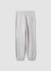 Grey pure organic cotton jogger trousers for boys, relaxed fit_5