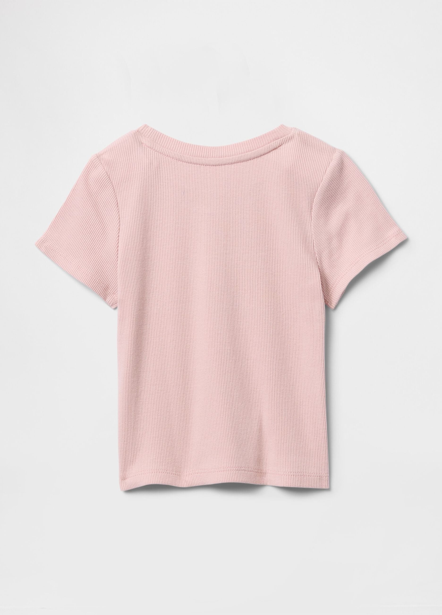 Pink short sleeve cotton T-shirt GAP Kids