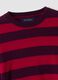 Red pure wool striped crew-neck jumper_1