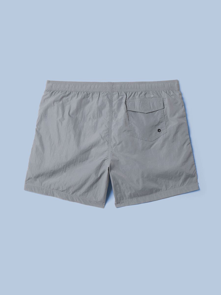 Costume boxer grigio con vita elasticizzata ALTAVIA SAILING_5