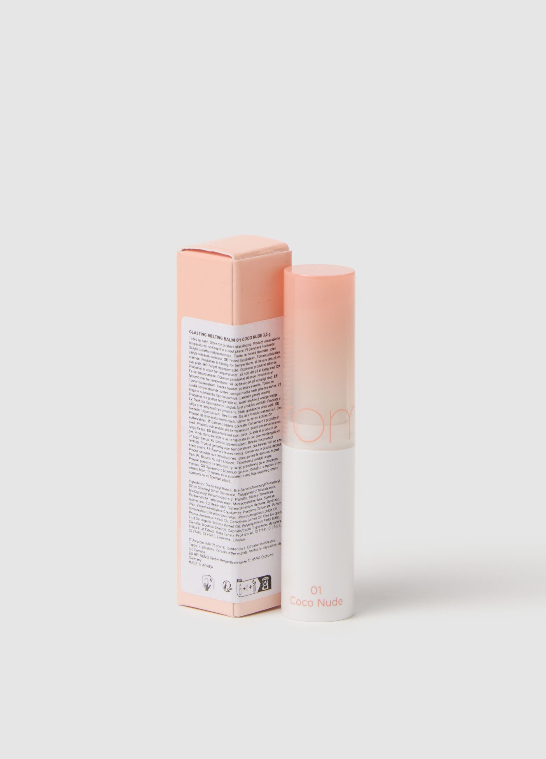 ROM&ND GLASTING MELTING BALM 01 COCO NUDE - Korean Makeup