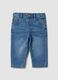 Light blue denim jeans in stretch cotton, regular fit, for baby boy_0