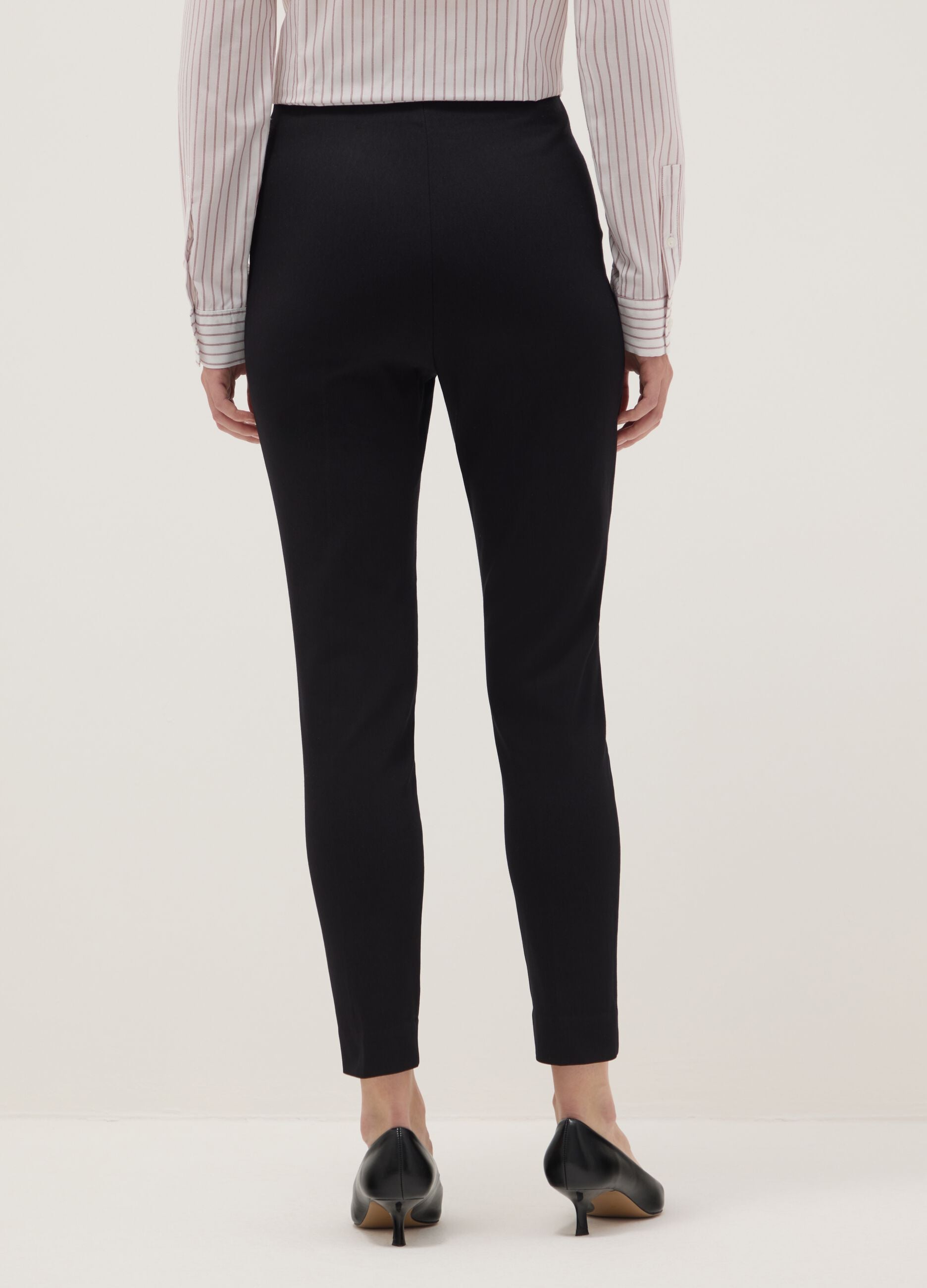 Black Slim Fit Treggings