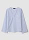 Multicolour striped pure cotton shirt regular fit with pocket_4