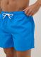 Blue swim shorts with elasticated waistband_3