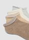 Pack of seven multicoloured socks in stretch organic cotton_1