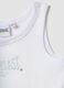 White ribbed stretch cotton tank top_3