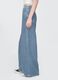 Gap Blue and White Striped Jeans in Cotton and Lyocell Blend_3