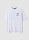 White pure cotton T-shirt with Celtics print_4