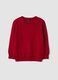 Red pure wool long-sleeve jumper, regular fit_0