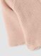 Pink organic cotton hooded jacket with teddy lining_2