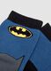 2-pack Batman print stretch organic cotton non-slip socks_2