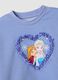 Purple Frozen-themed cotton-blend jogging set for girls_1