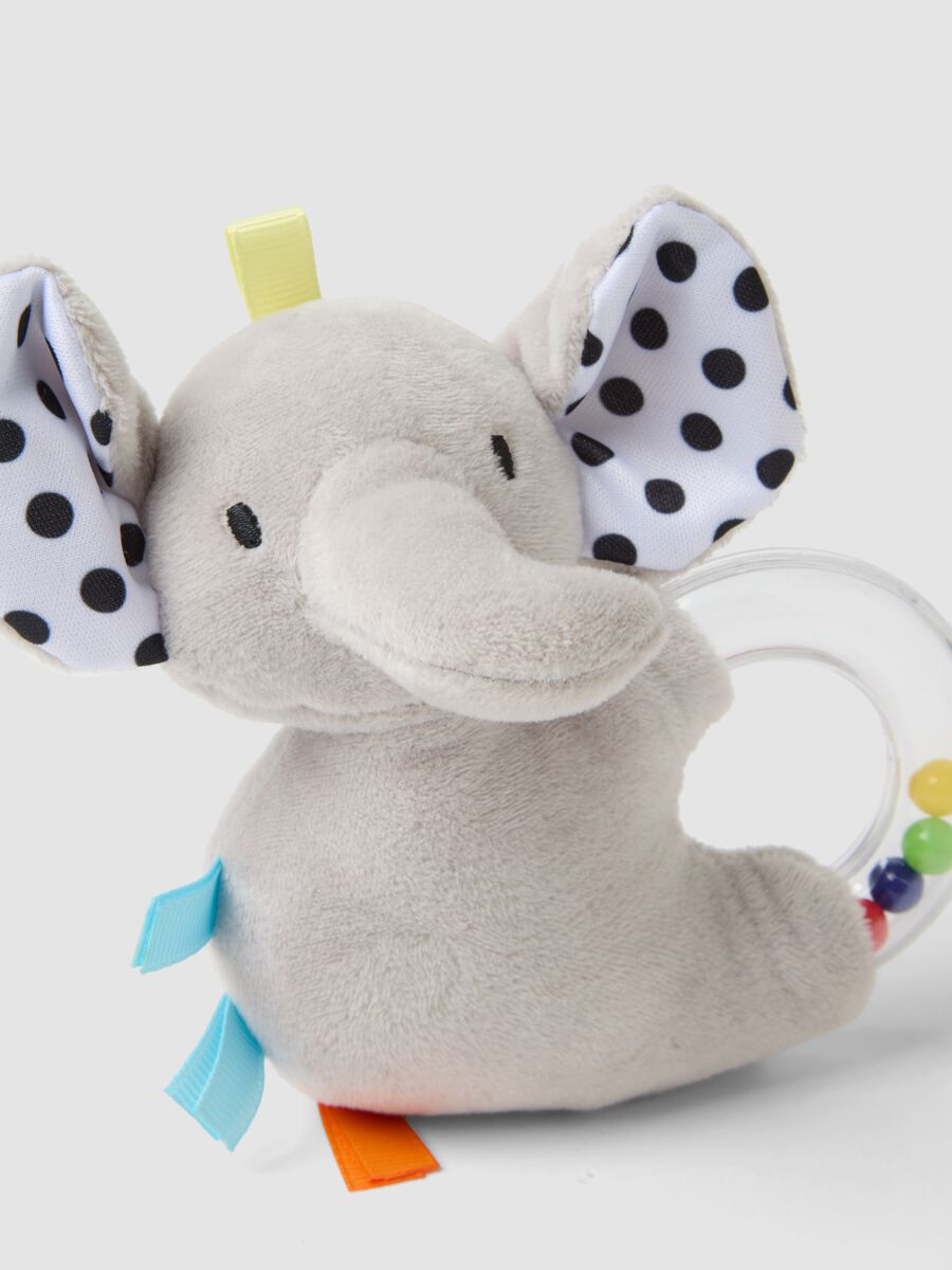 Sonaglio a elefante con anello trasparente_1