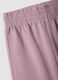 Pink pure cotton girls&rsquo; jogger trousers, regular fit_2