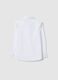 Kid's regular fit white pure cotton shirt_1