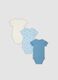 Multicolour organic cotton baby bodysuit 3-pack_1
