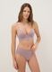 Stretchable purple microfiber bralette_1