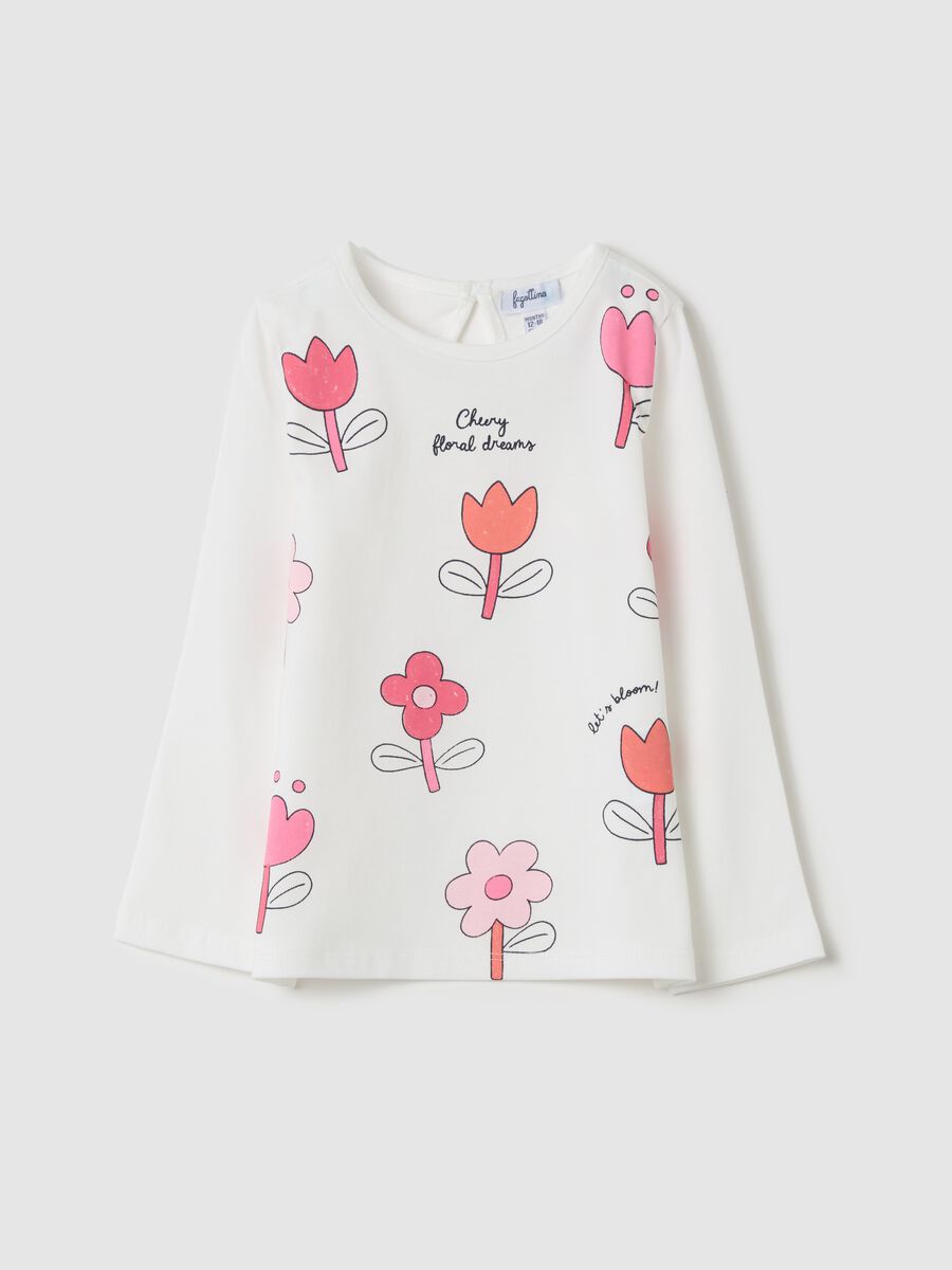Long-sleeved T-shirt with print_0