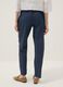 Blue pure cotton striped trousers_2