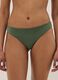 Green stretchy Brazilian bikini bottoms_1