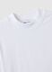 White slim fit stretch cotton T-shirt_5