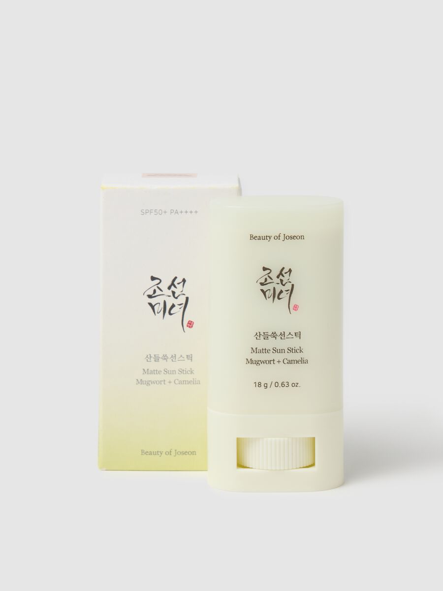 Matte Sun Stick: Mugwort & Camelia - skincare coreana_0