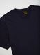 T-shirt da uomo in puro cotone blu_5