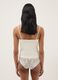 Beige regular fit camisole with square neckline_2