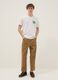 White Paul Frank print T-shirt in pure cotton, regular fit_1