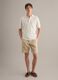 White pure cotton polo with chest pocket, regular fit_0