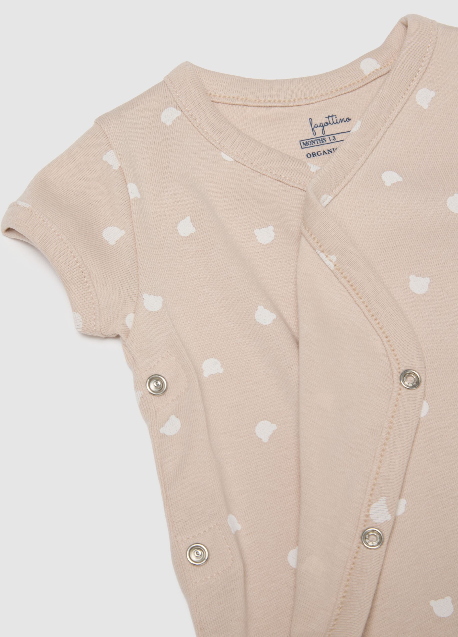 Multicolour pure cotton newborn bodysuit twin pack