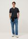 Regular fit pure cotton black T-shirt_1