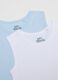 Multicolour newborn tank tops tripack in pure cotton_2