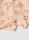 Two-pack of orange organic cotton rompers_3