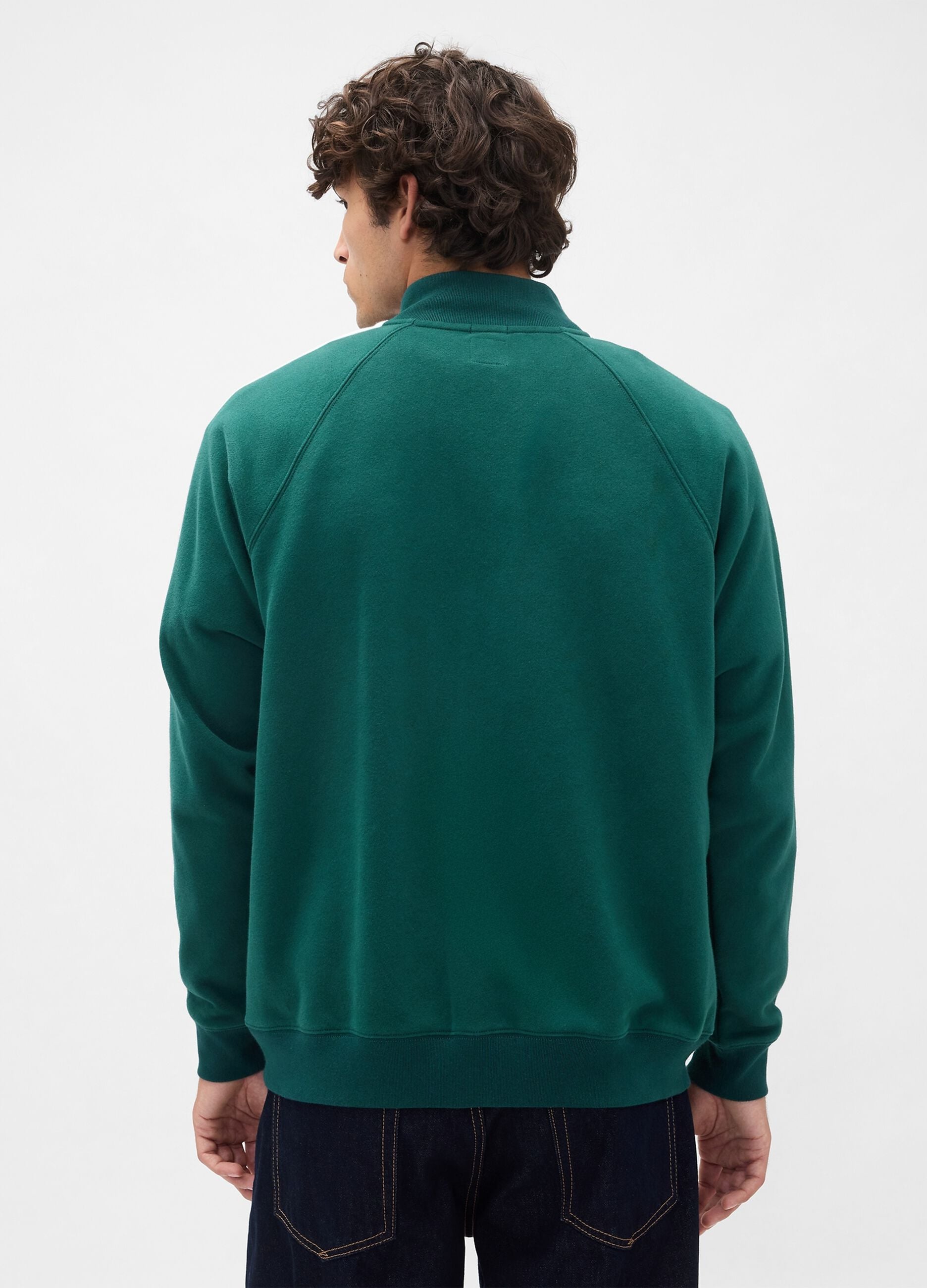 Green Full Zip Hoodie
