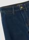 Blue wide-leg jeans in stretch cotton_6