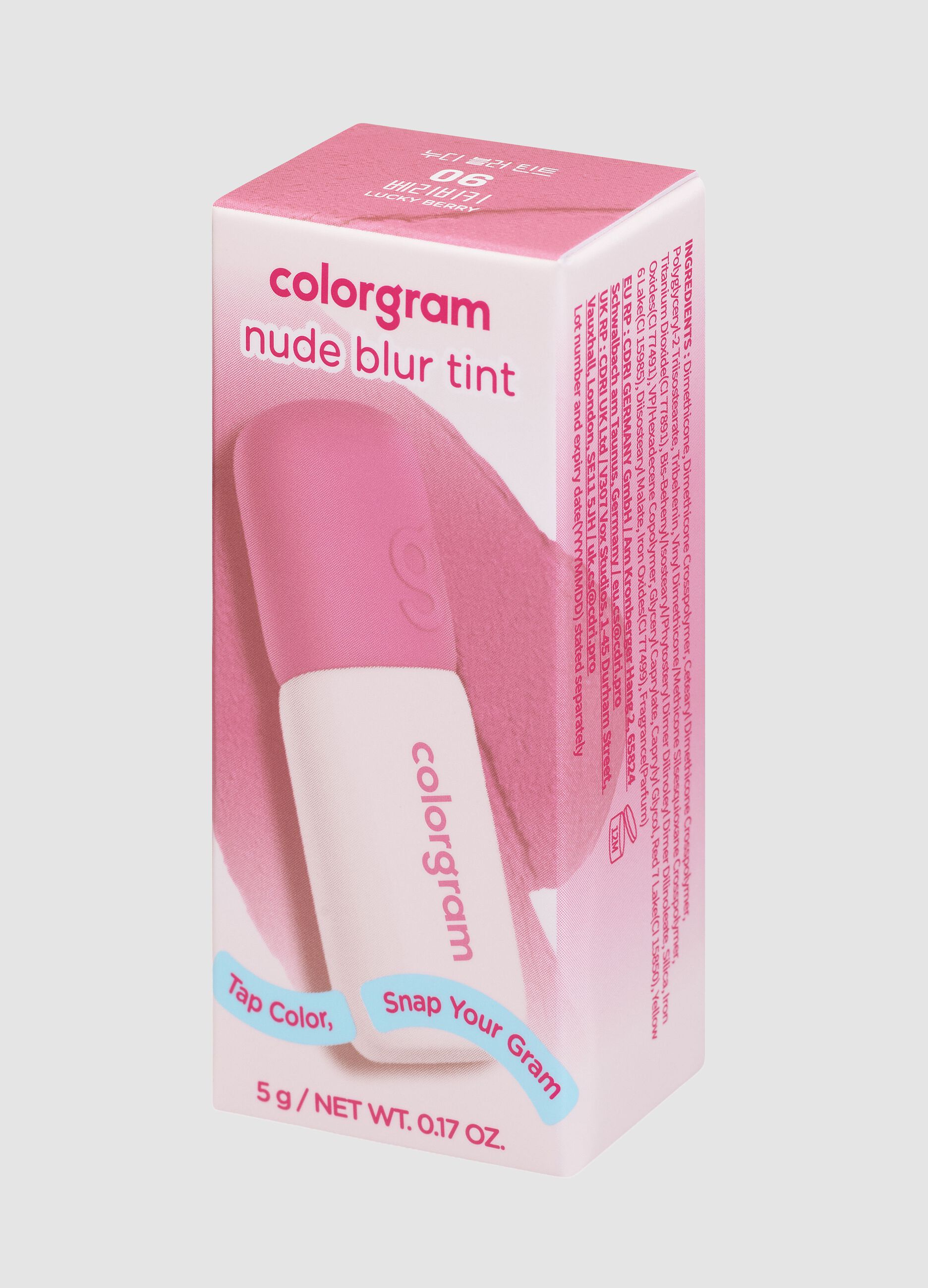 Nude Blur Tint 06 Lucky Berry 3.5g - Korean makeup