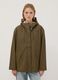 Green rain jacket with zip and hood_2