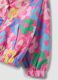 Girls&rsquo; padded multicolour floral print rain jacket_3