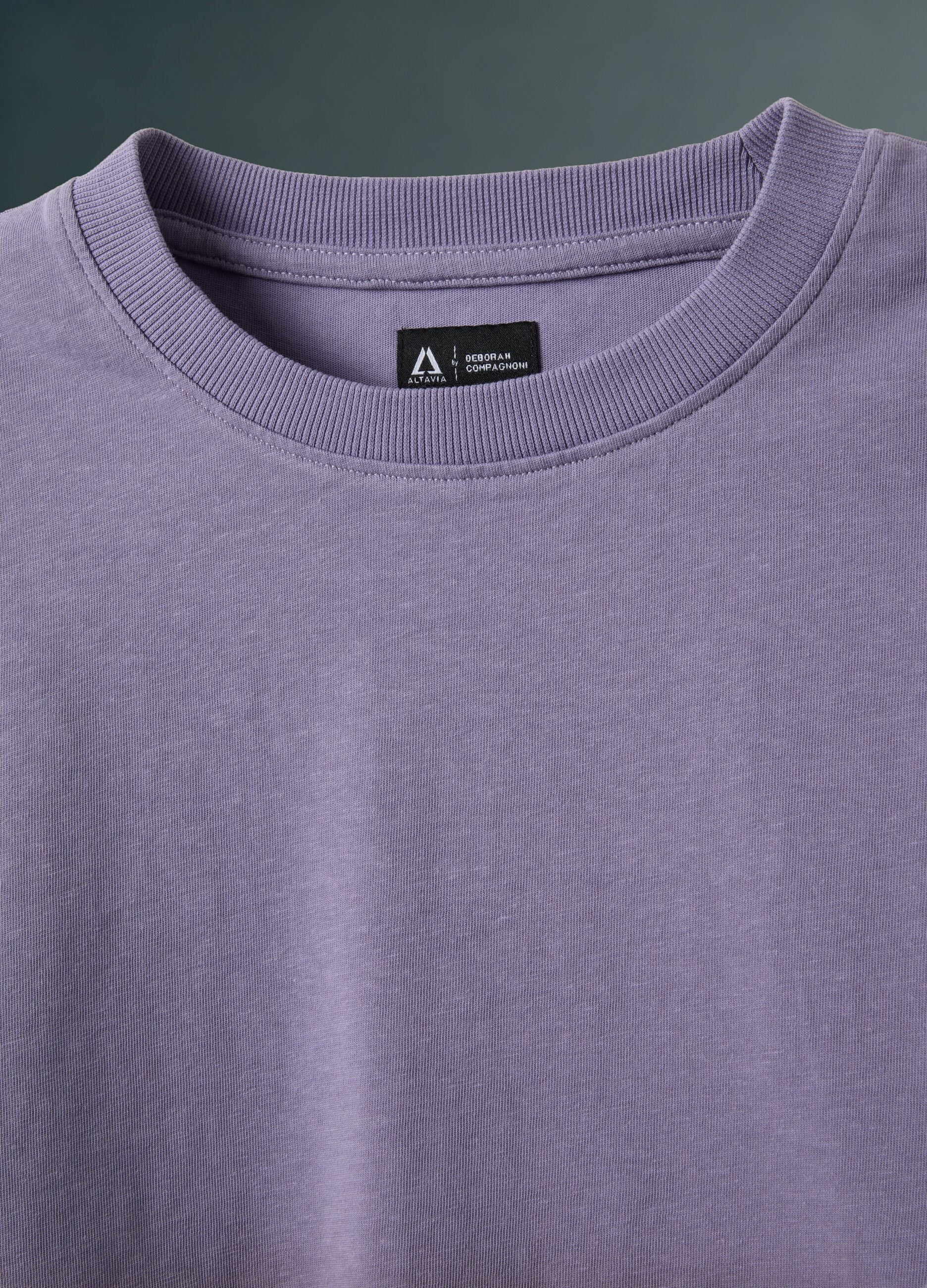 ALTAVIA WITH DEBORAH COMPAGNONI Cotton-Hemp Blend T-shirt