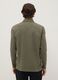 Long-sleeve green cotton polo shirt regular fit_2