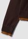 Brown viscose-blend polo-collar jumper, regular fit_5